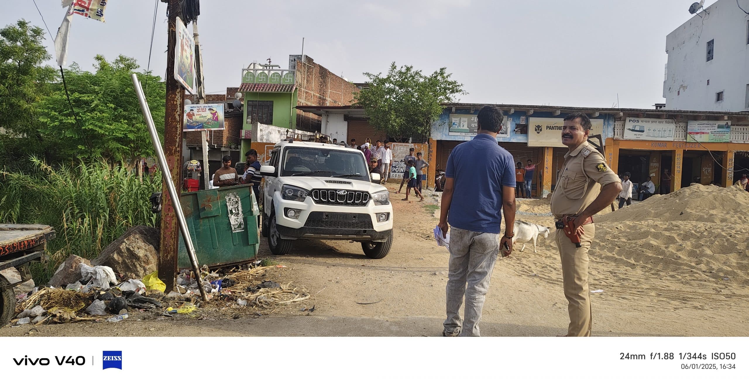 अहियापुर ट्रिपल मर्डर के मुख्य आरोपित की स्कॉर्पियो कोचस से बरामद