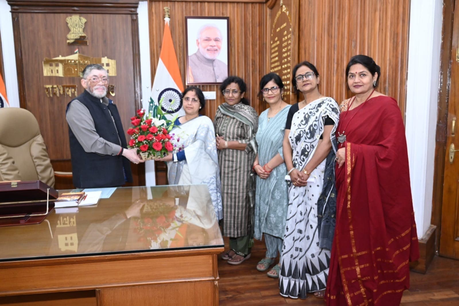 Ranchi News : पालोना अभियान की टीम ने राज्यपाल से मुलाकात की