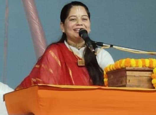 कलियुग में मनुष्य का सबसे बड़ा सहारा राम नाम : रश्मि मिश्रा