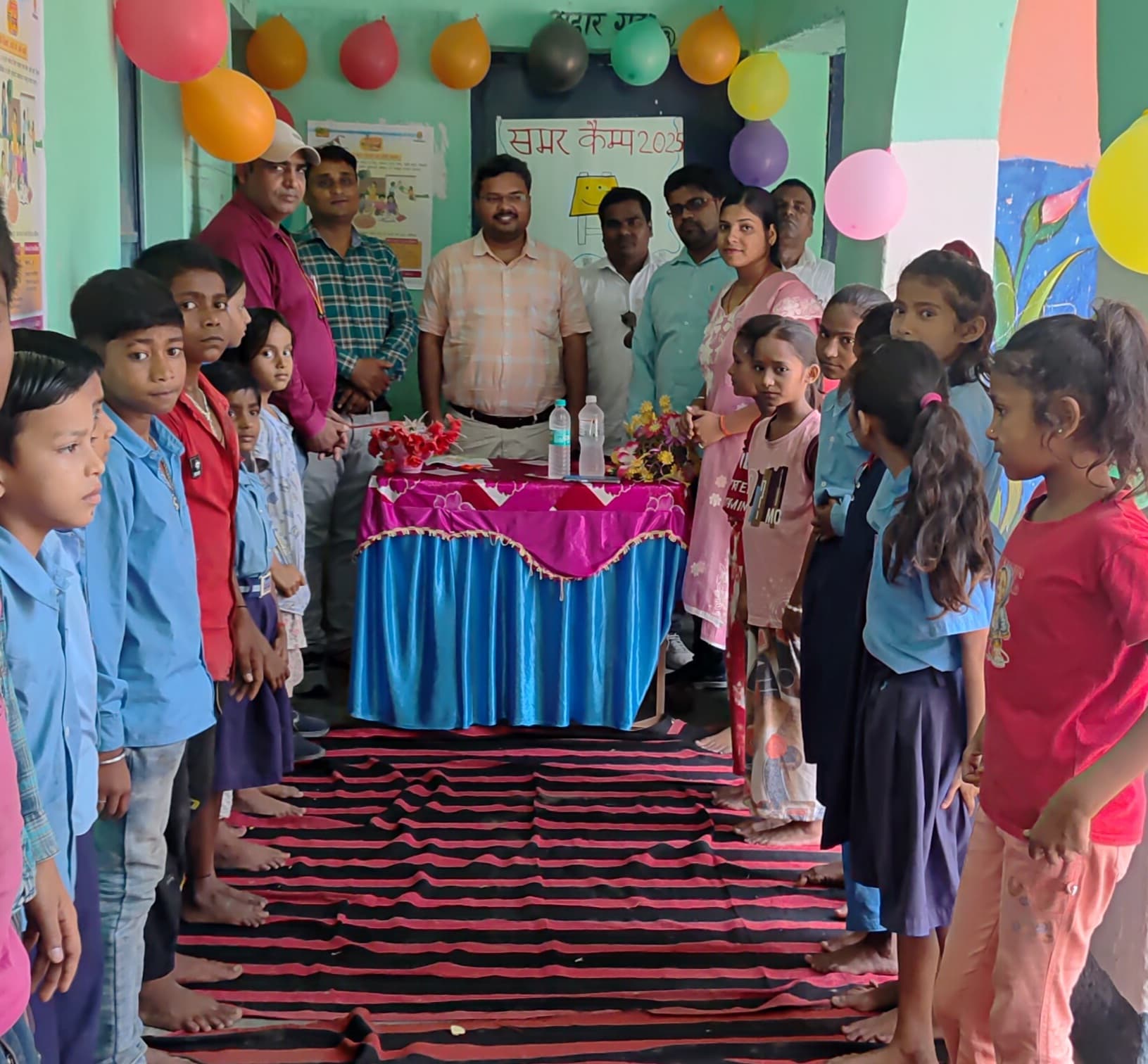 समर कैंप के माध्यम से खेल खेल में बच्चे करेंगे पढ़ाई