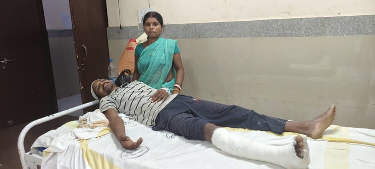 जमीनी विवाद में पीट कर किया घायल