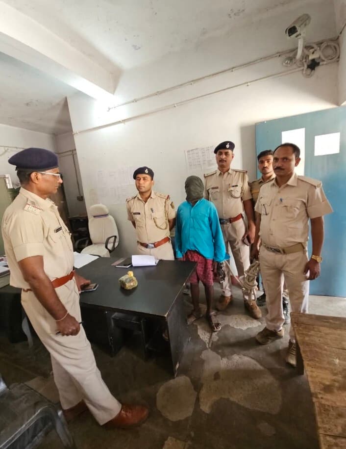 गया जी में औरंगाबाद का नक्सली गिरफ्तार