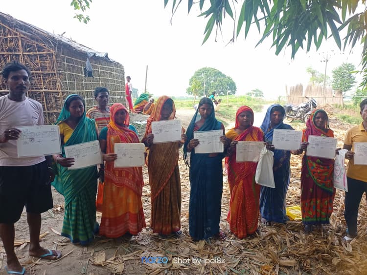 वासगीत पर्चा मिलने के बाद नहीं मिली जमीन