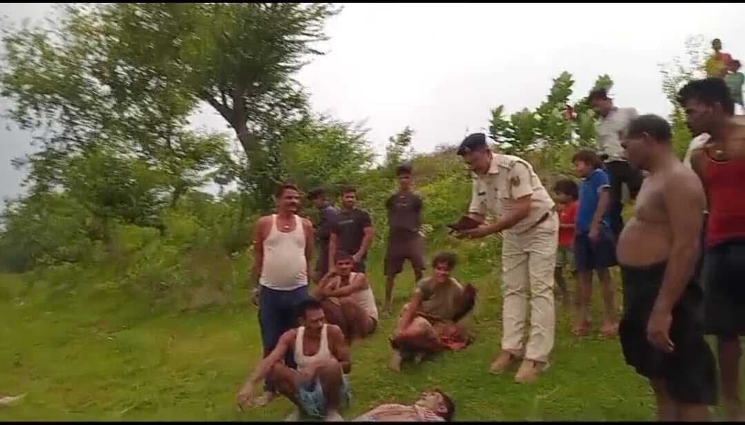 सहरोय गोयड़ा गांव के पास बदुआ नदी में डुबने से पशुपालक की मौत