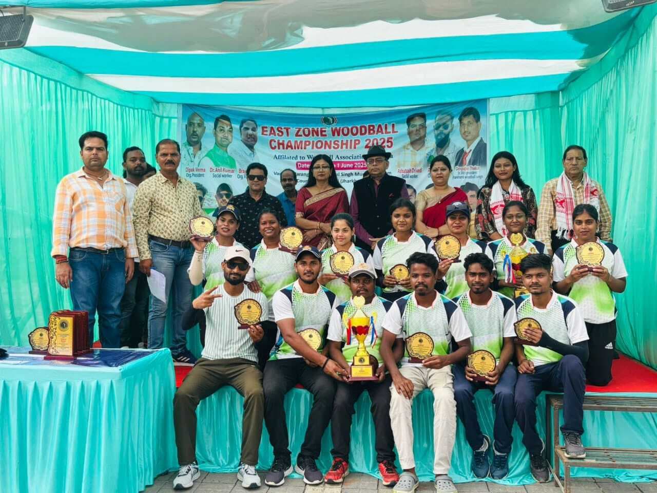 Sports : पूर्वी क्षेत्र वुडबॉल में झारखंड चैंपियन, पश्चिम बंगाल उप विजेता