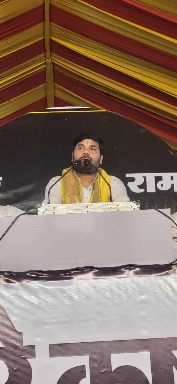 Samastipur News:लोगों की सेवा करना ही मानव का परम धर्म : लवकुश