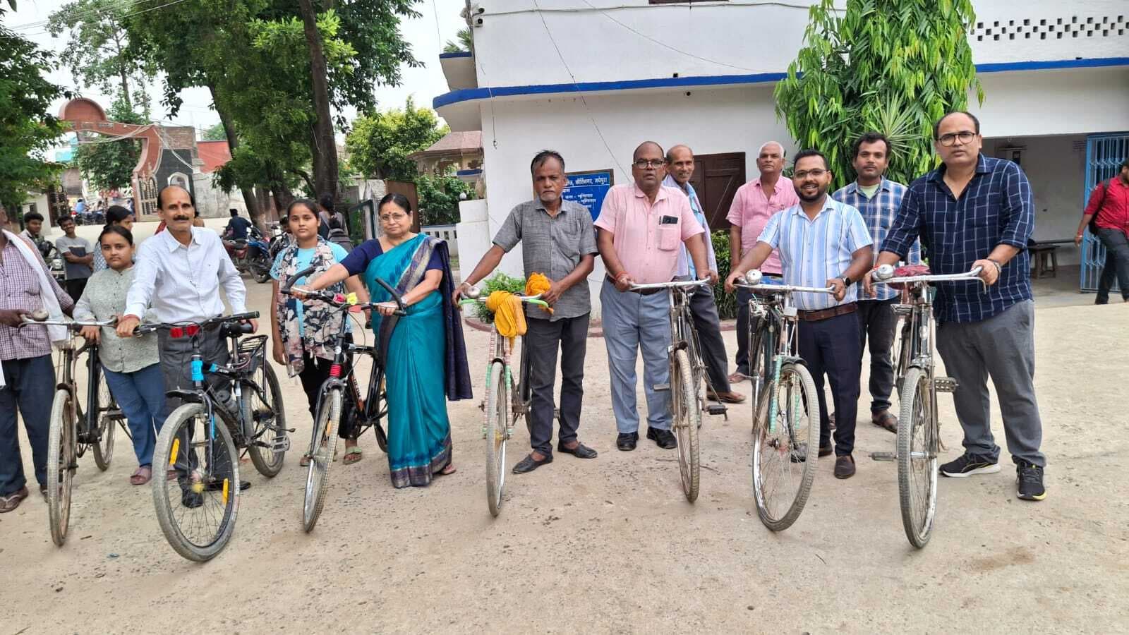 साइकिल हमारी सेहत, फिटनेस व लाइफस्टाइल के लिए फायदेमंद- डाॅ मीना