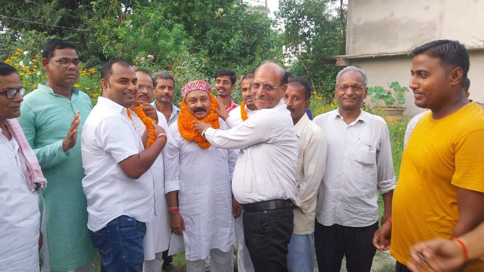 राजद के मधेपुरा नगर परिषद अध्यक्ष बने भारत भूषण