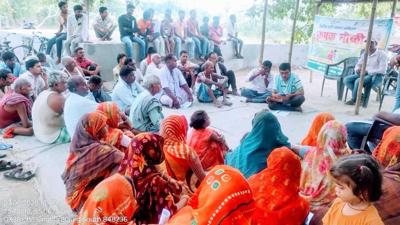 Samastipur News:किसान चौपाल में मिट्टी जांच पर दिया गया जोर