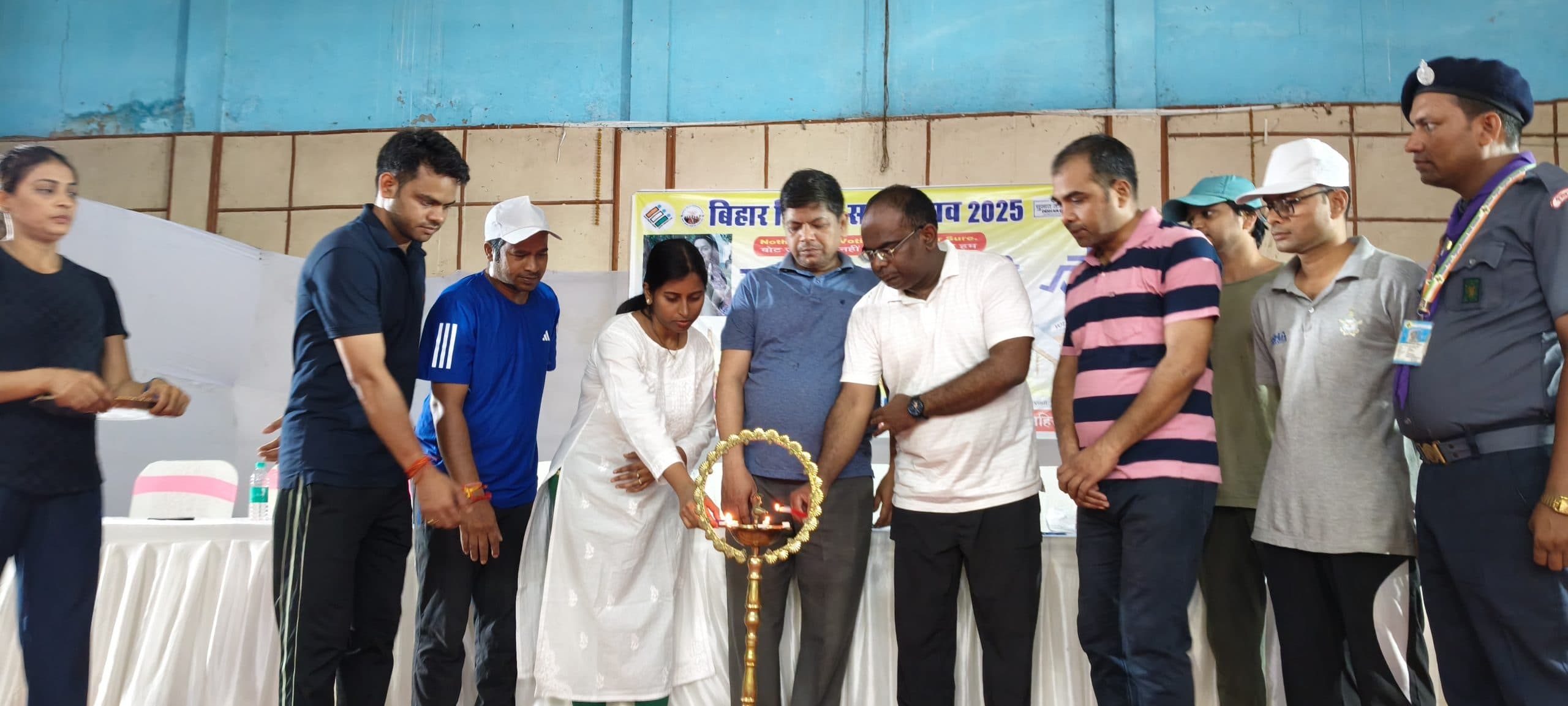 तीन दिवसीय मतदाता जागरूकता अभियान की हुई शुरुआत