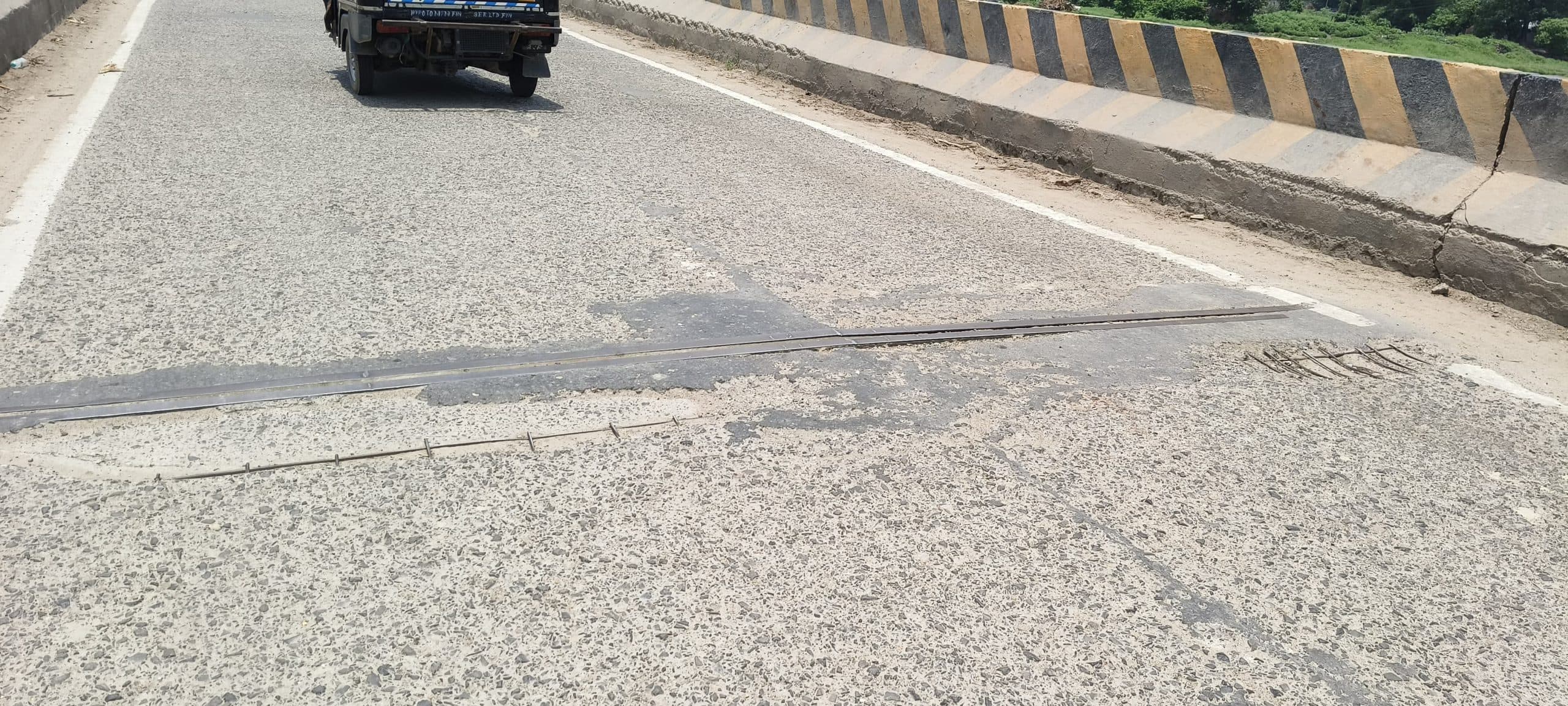 एनएच 81 का कोलासी पुल जर्जर, हादसे का बढ़ा खतरा