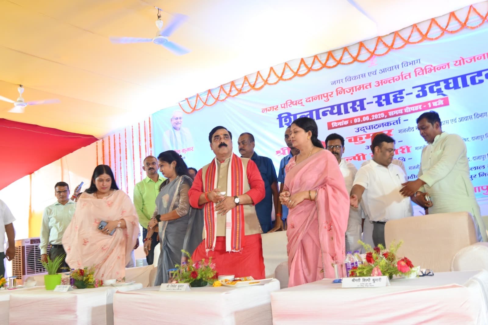 नगर परिषद के विकास के लिए पैसे की कमी नहीं है: मंत्री जीवेश कुमार