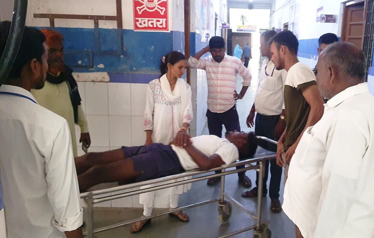 करेंट लगने से होमगार्ड का अभ्यर्थी झुलसा