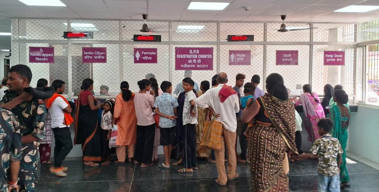 मॉडल अस्पताल में शुरू हुई ओपीडी सेवा, एक ही भवन में सभी प्रकार की सुविधाएं