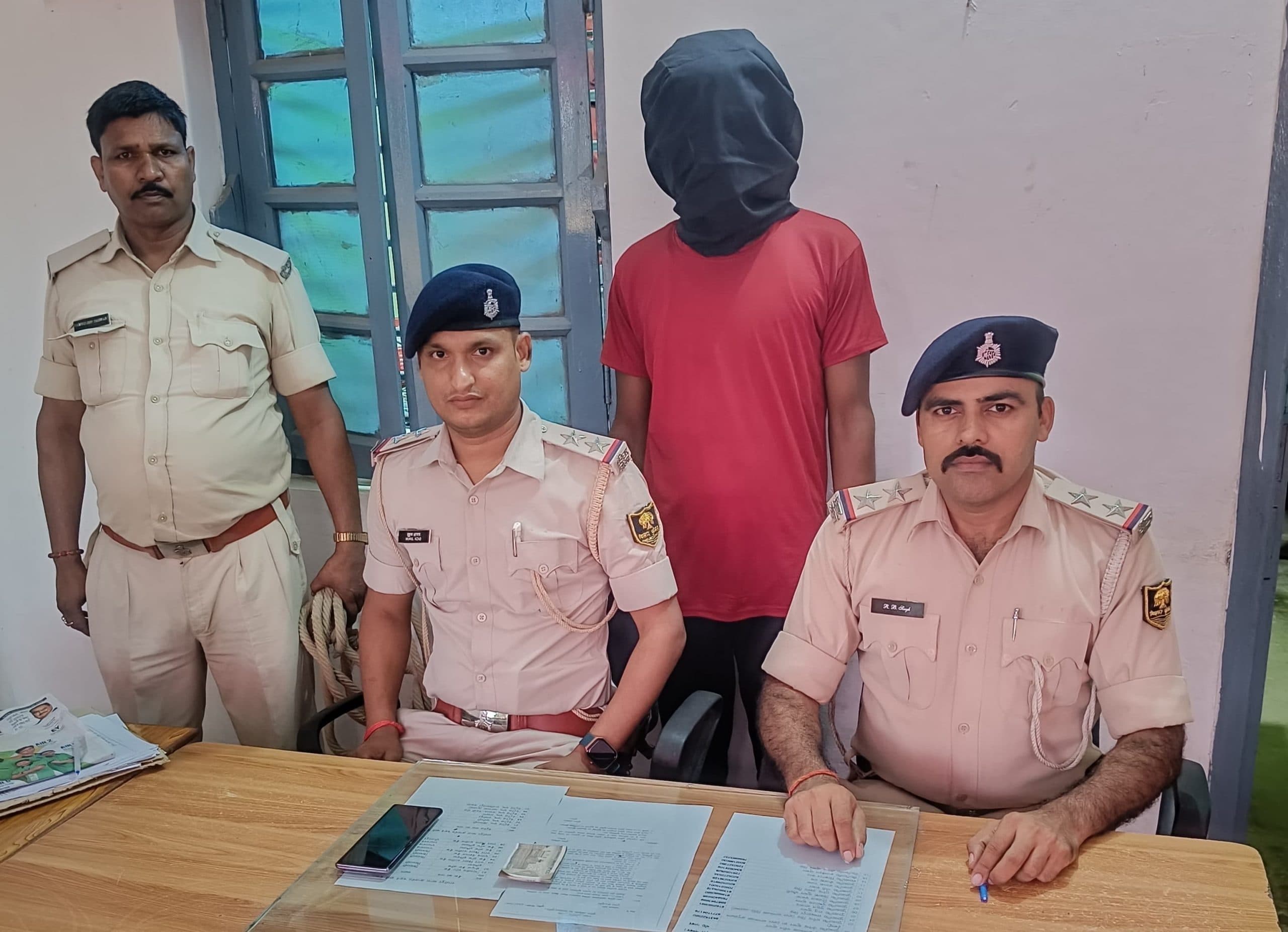 बरमोतरा में फाइनेंस कर्मी से लूट कांड का खुलासा, एक आरोपित गिरफ्तार