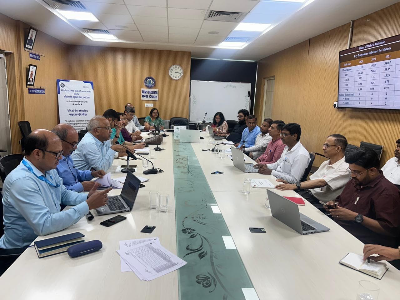 Deoghar news : मलेरिया, डेंगू व फाइलेरिया की जांच में एम्स करेगा सहयोग