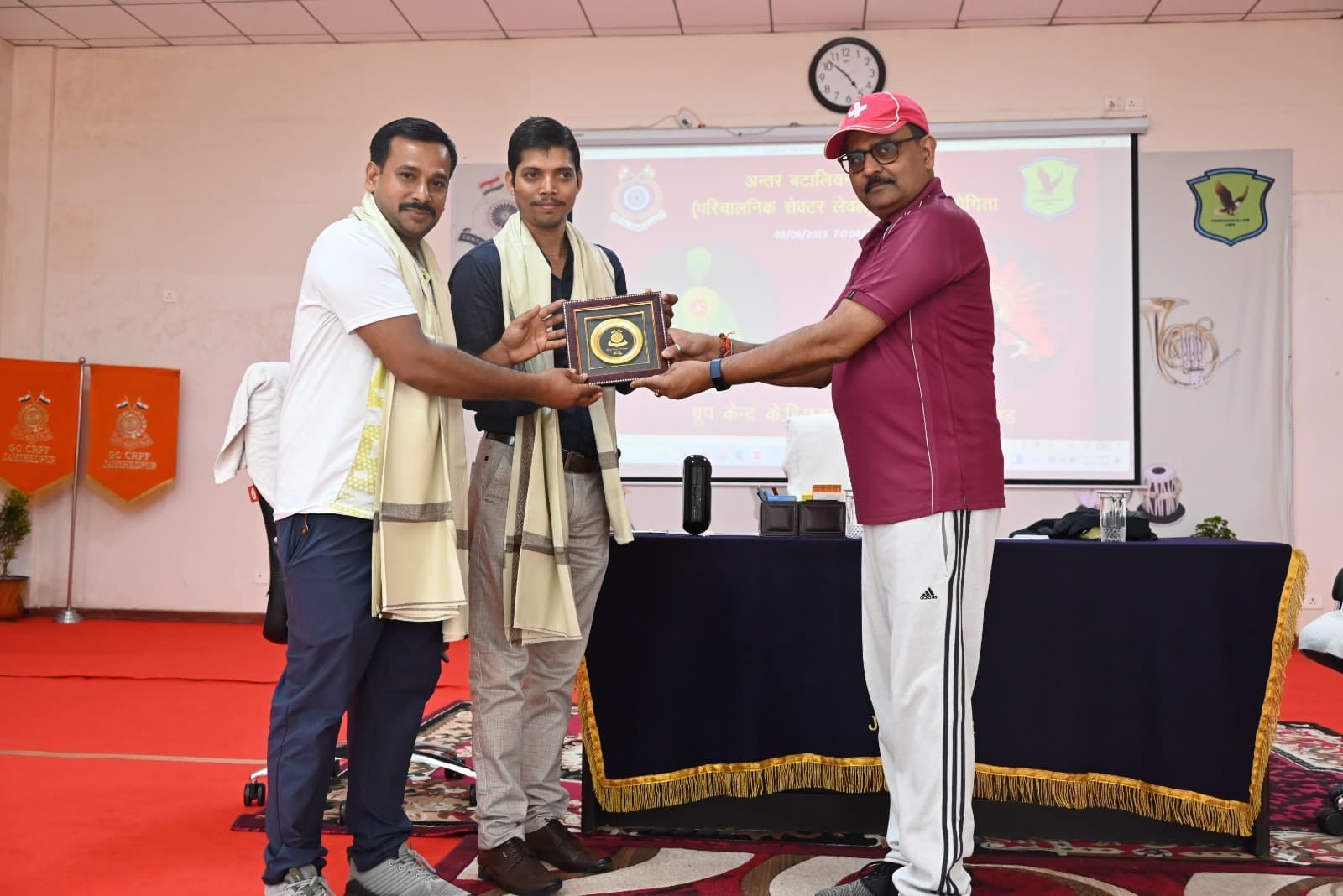 crpf yoga championship: योग प्रतियोगिता में ग्रुप केंद्र जमशेदपुर बना विजेता