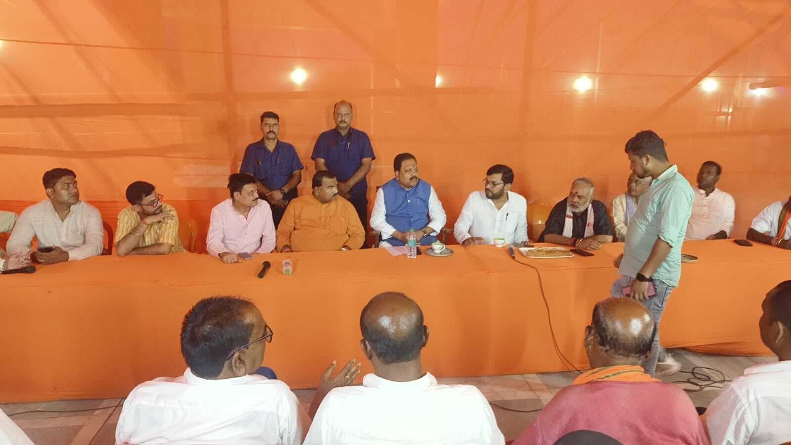 सुंदरनाथ धाम में हुई भूमि की व्यवस्था