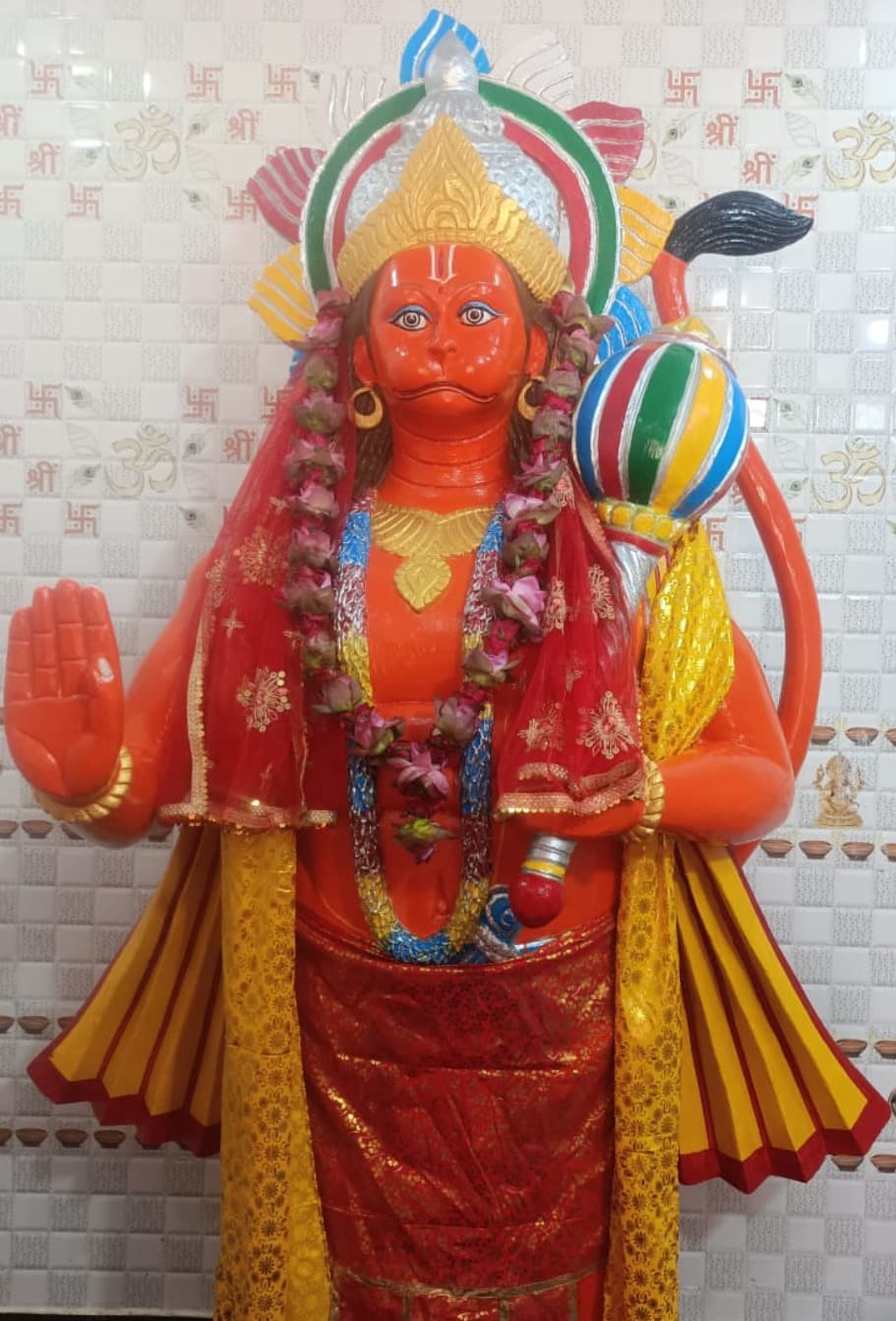 Motihari:संकटमोचन हनुमान मंदिर प्राण प्रतिष्ठा यज्ञ  के साथ हुआ विशाल भंडारा