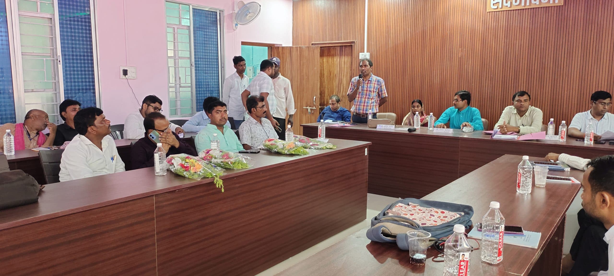 बीस सूत्री की पहली बैठक में छाया रहा भ्रष्टाचार का मुद्दा