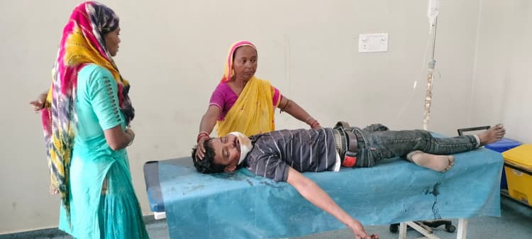 पुराने विवाद में दबिया के प्रहार से युवक जख्मी