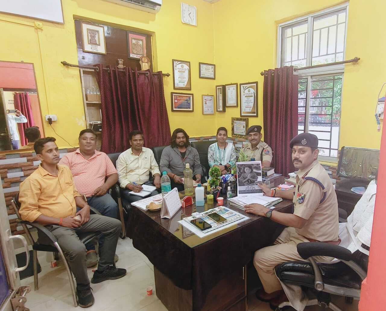 भीख मांग रहे नाबालिग बच्चों के संरक्षण पर की गयी चर्चा