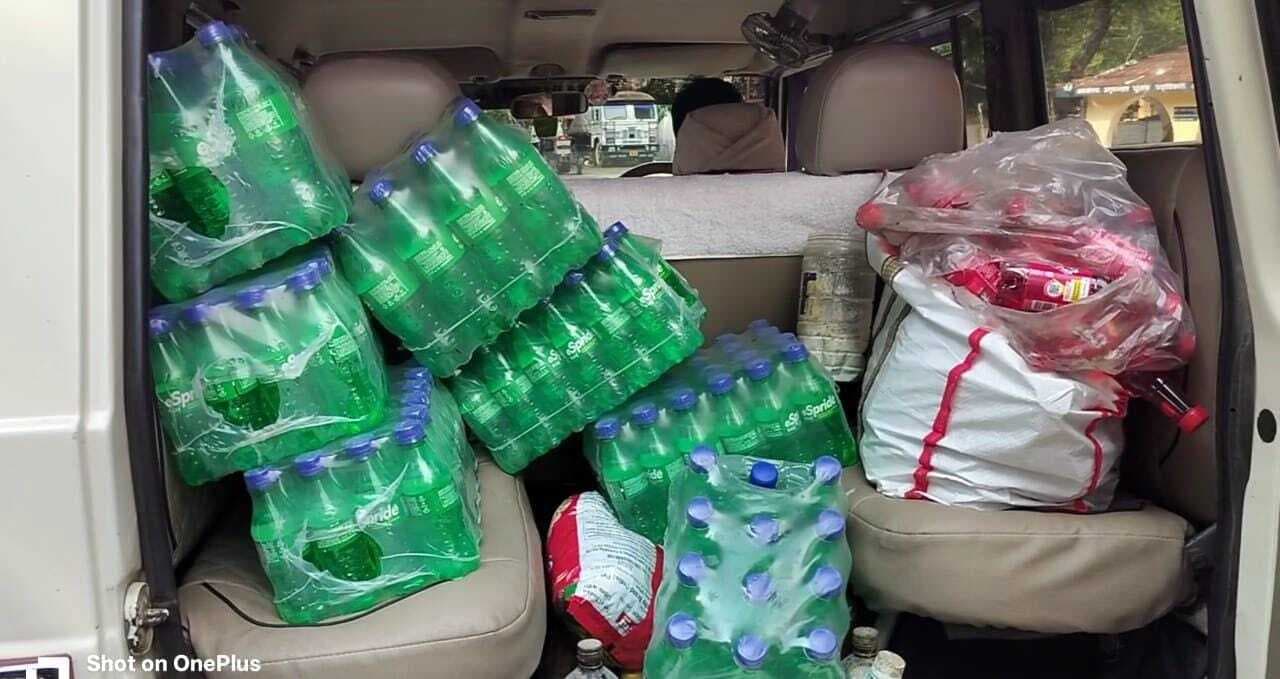 जरमुंडी में एक्सपायरी व डुप्लीकेट कोल्ड ड्रिंक किया जब्त