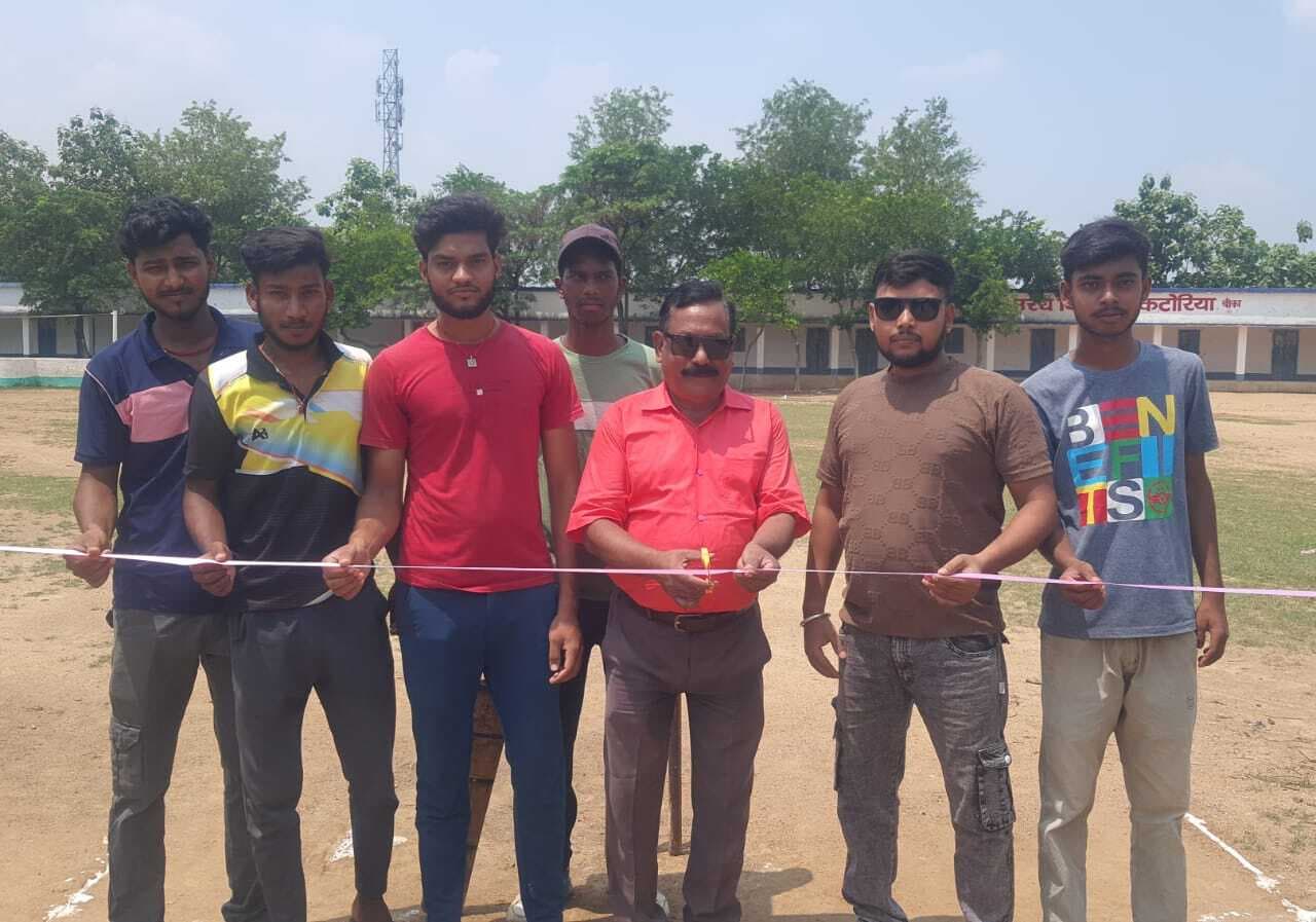 उदघाटन मैच में रामनगर एलेवन को हाइस्कूल एलेवन ने दी शिकस्त