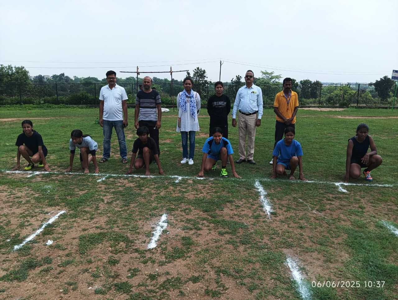 20वीं जिलास्तरीय एथलेटिक्स का किया गया आयोजन