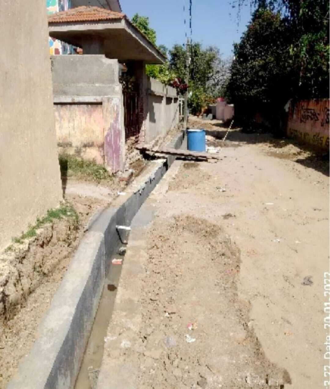 नाली एक, योजना दो, निकाल ली गयी राशि