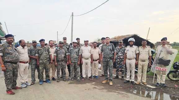 बकरीद को लेकर जिले के 149 स्थानों पर पांच सौ से अधिक जवानों की तैनाती