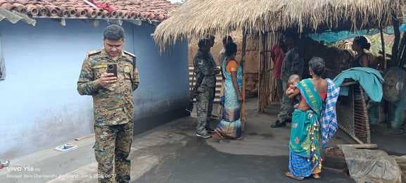 राजाभिट्ठा के राजापोखर में ताला बास्की के पीठ से निकाली गयी गोली, हालत में सुधार