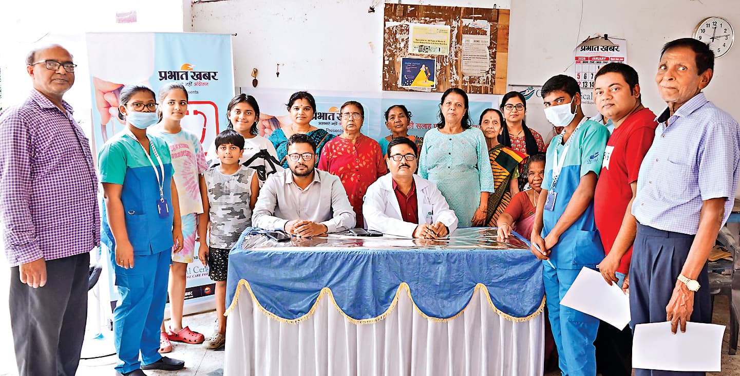 ranchi news : रांची में प्रभात खबर का नि:शुल्क स्वास्थ्य जांच शिविर लगा, युवाओं में हाइपरटेंशन की समस्या ज्यादा