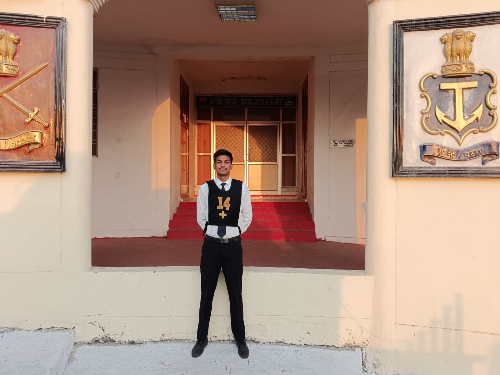 सीयूएसबी के छात्र स्वराज को सीडीएस परीक्षा में सफलता