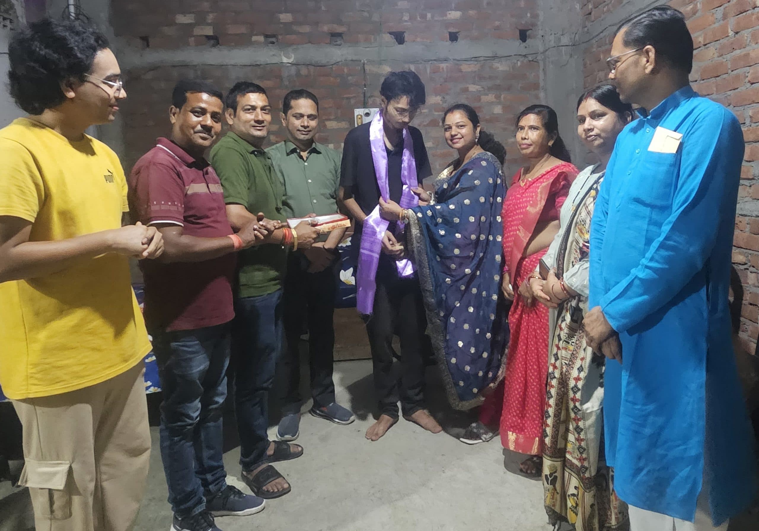 जेईई एडवांस परीक्षा में सफल छात्रों को किया गया सम्मानित