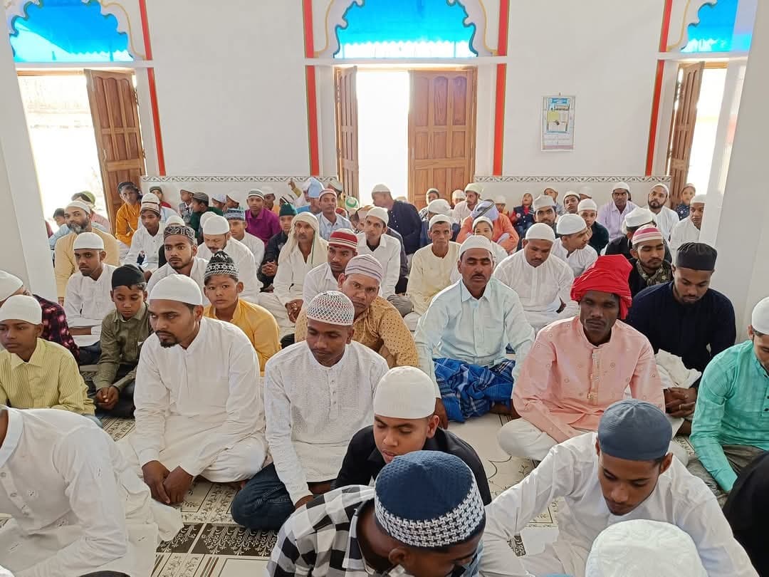 Samastipur News:हसनपुर में बकरीद पर मांगी गयी अमन व तरक्की की दुआएं