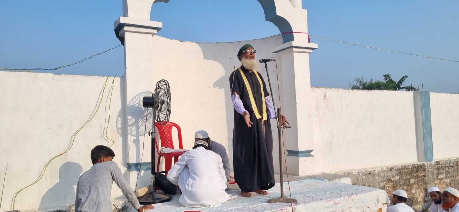 Samastipur News:अकीदत के साथ अदा की गई ईद उल अजहा की नमाज