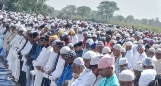 प्रखंड क्षेत्र में भाईचारे के साथ मनायी गयी बकरीद