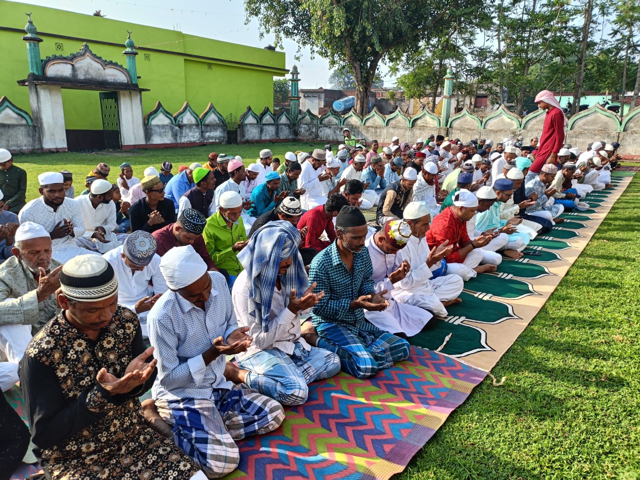 बकरीद पर्व पर दिया गया भाईचारे का पैगाम