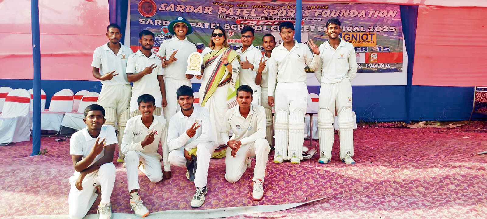 लर्निंग स्कूल ऑफ क्रिकेट जीएनआइओटी कप के फाइनल में