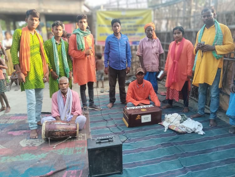 नाटक के माध्यम से आपदा से बचाव को लोगों को किया जागरूक