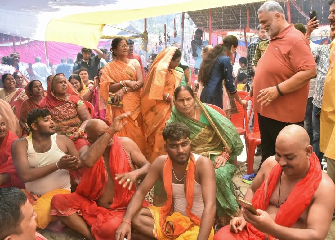 हमारे सनातन धर्म की नींव है यज्ञोपवीत संस्कार : सांसद