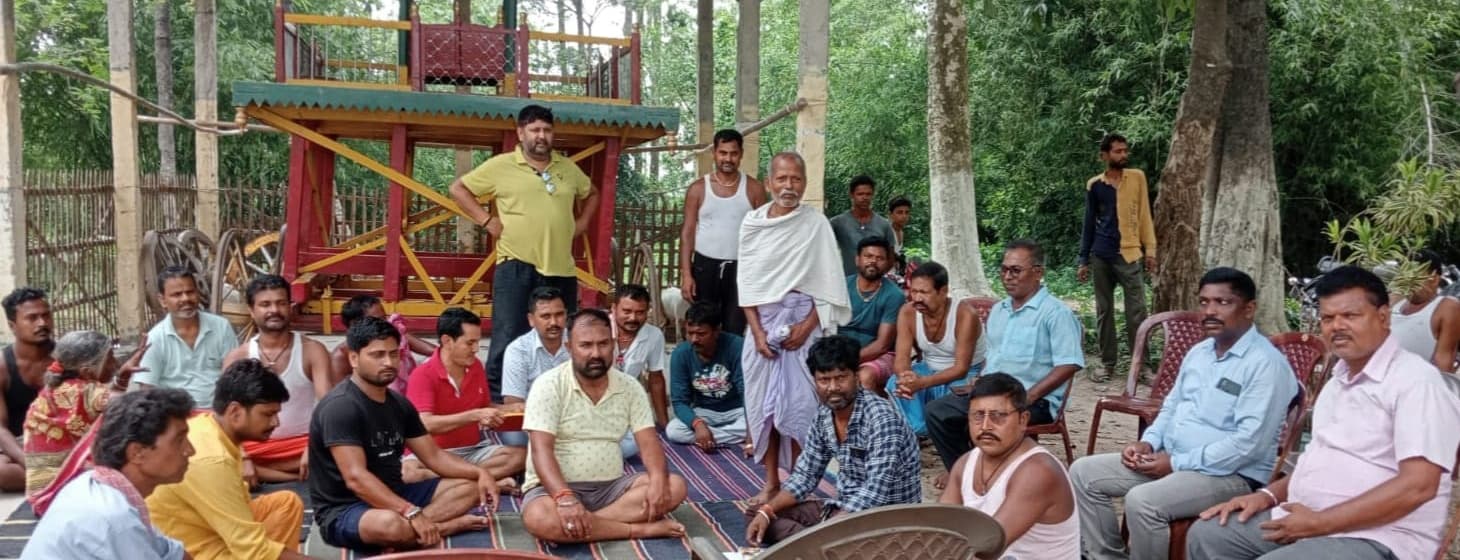 पूर्णिया सिटी में शुरू हुई भगवान जगन्नाथ की रथ यात्रा की तैयारियां