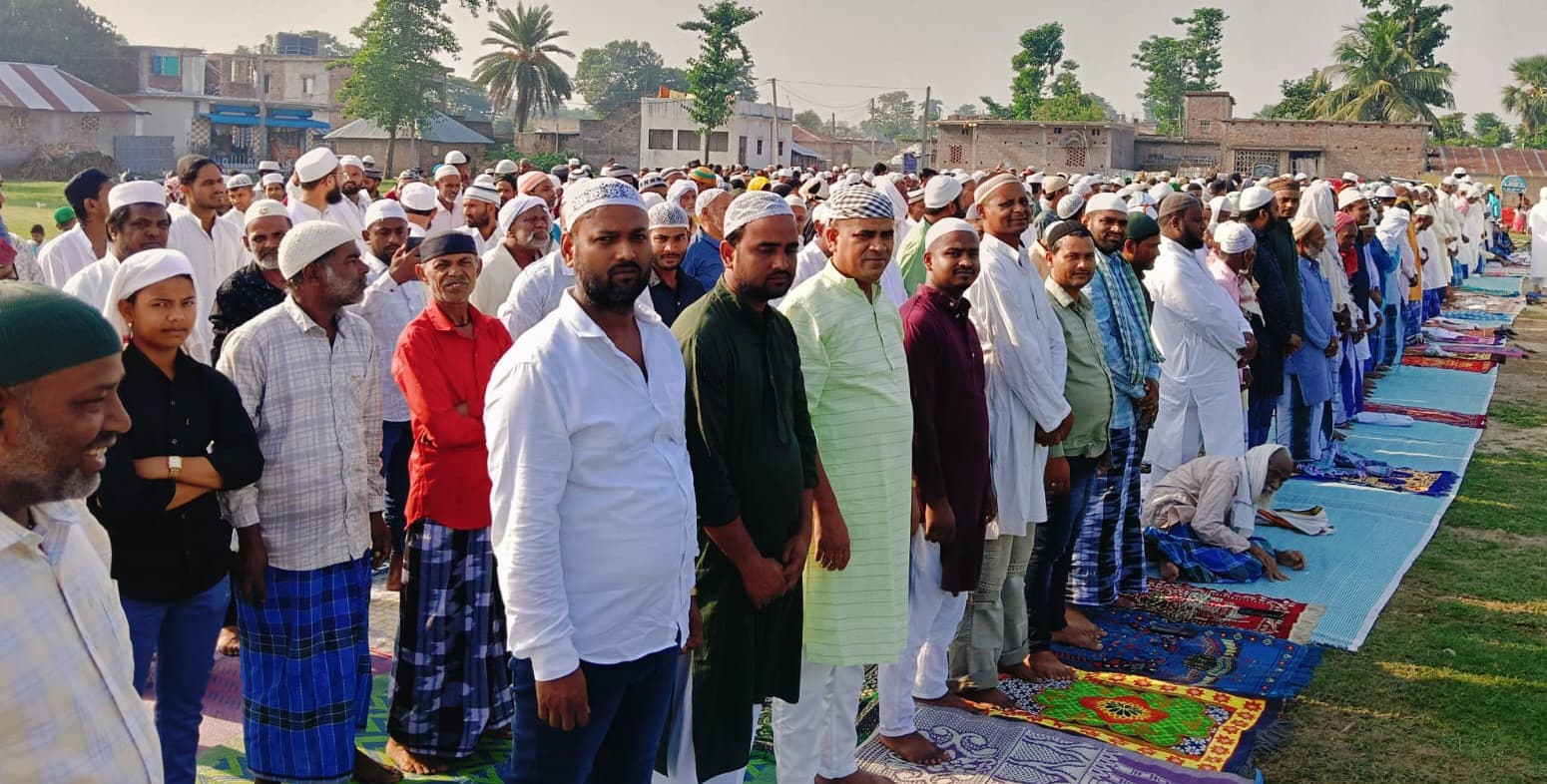 सौहार्दपूर्ण वातावरण में मना बकरीद