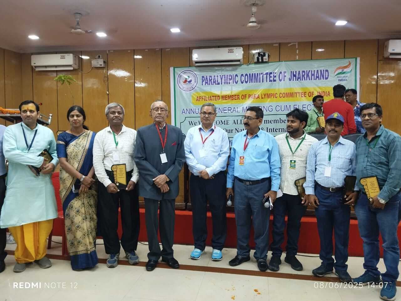 jharkhand praylympic committee: राज्य पैरालंपिक कमेटी में शहर के श्याम शर्मा शामिल