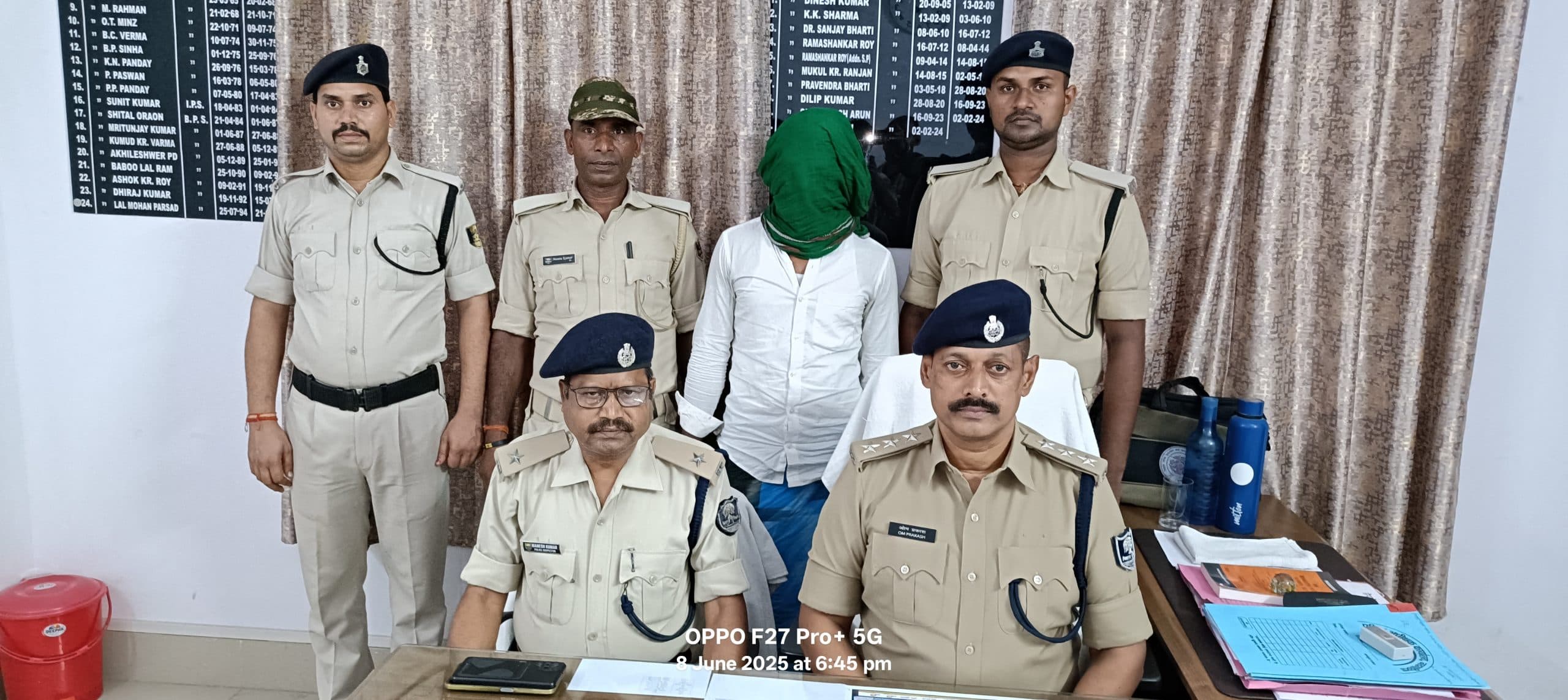 Bhagalpur news कुख्यात अपराधी बिट्टू यादव गिरफ्तार, न्यायिक हिरासत में भेजा