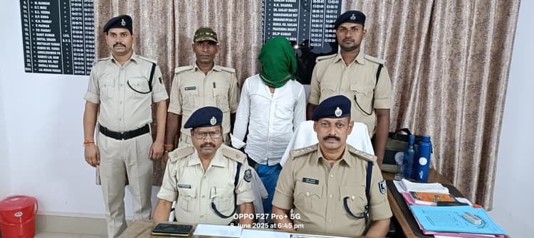 Bhagalpur news कुख्यात अपराधी बिट्टू यादव गिरफ्तार, न्यायिक हिरासत में भेजा