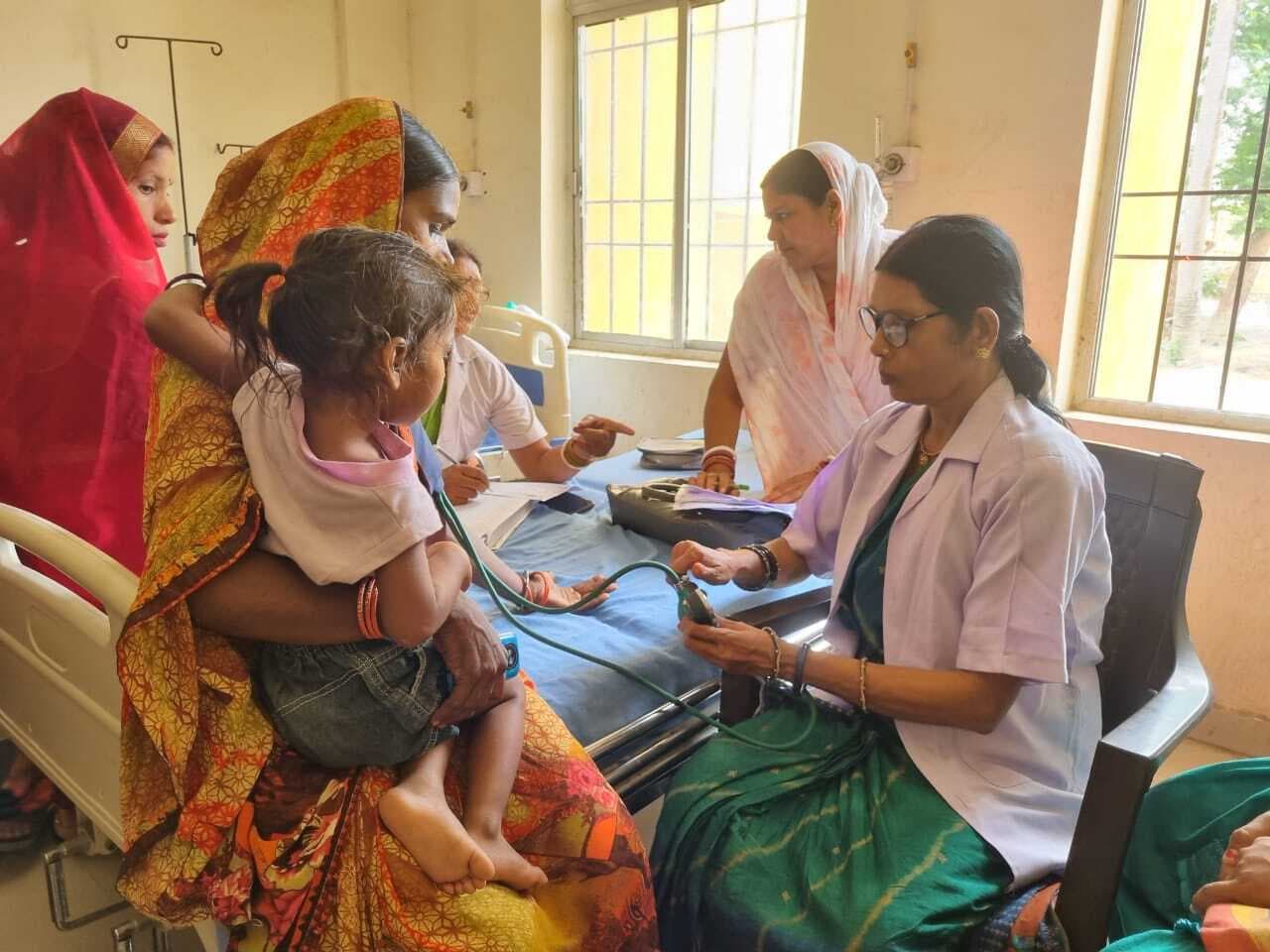 Samastipur News:310 गर्भवती महिलाओं की हुई स्वास्थ्य जांच