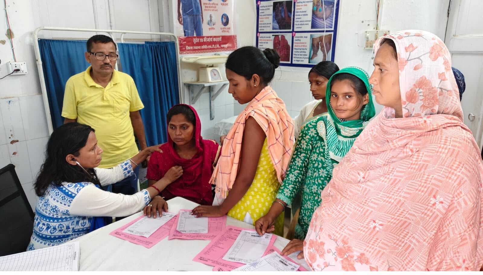 114 गर्भवती महिलाओं की हुई स्वास्थ्य जांच