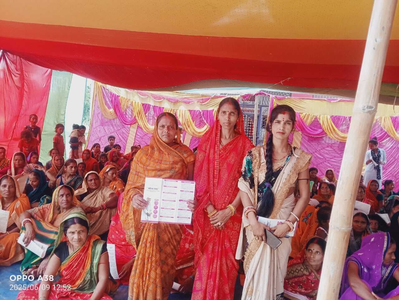 संवाद कार्यक्रम से सुलझ रहीं महिलाओं की समस्याएं